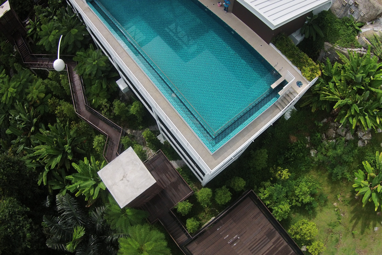 透明/空中/無邊游泳池-瑞地格樂亞克力游泳池