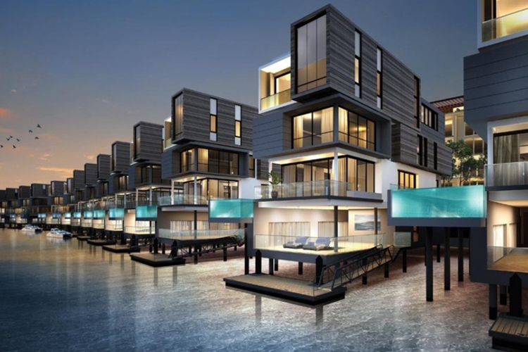 亞克力泳池生產廠家定制免費設計瑞地格樂亞克力無邊透明空中懸空泳池