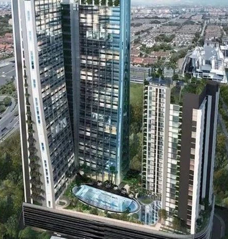 亞克力空中透明游泳池