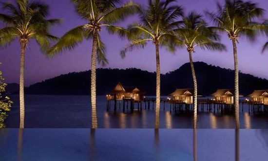 馬來西亞PangkorLaut Resort無邊泳池,深圳市他拍檔科技有限公司